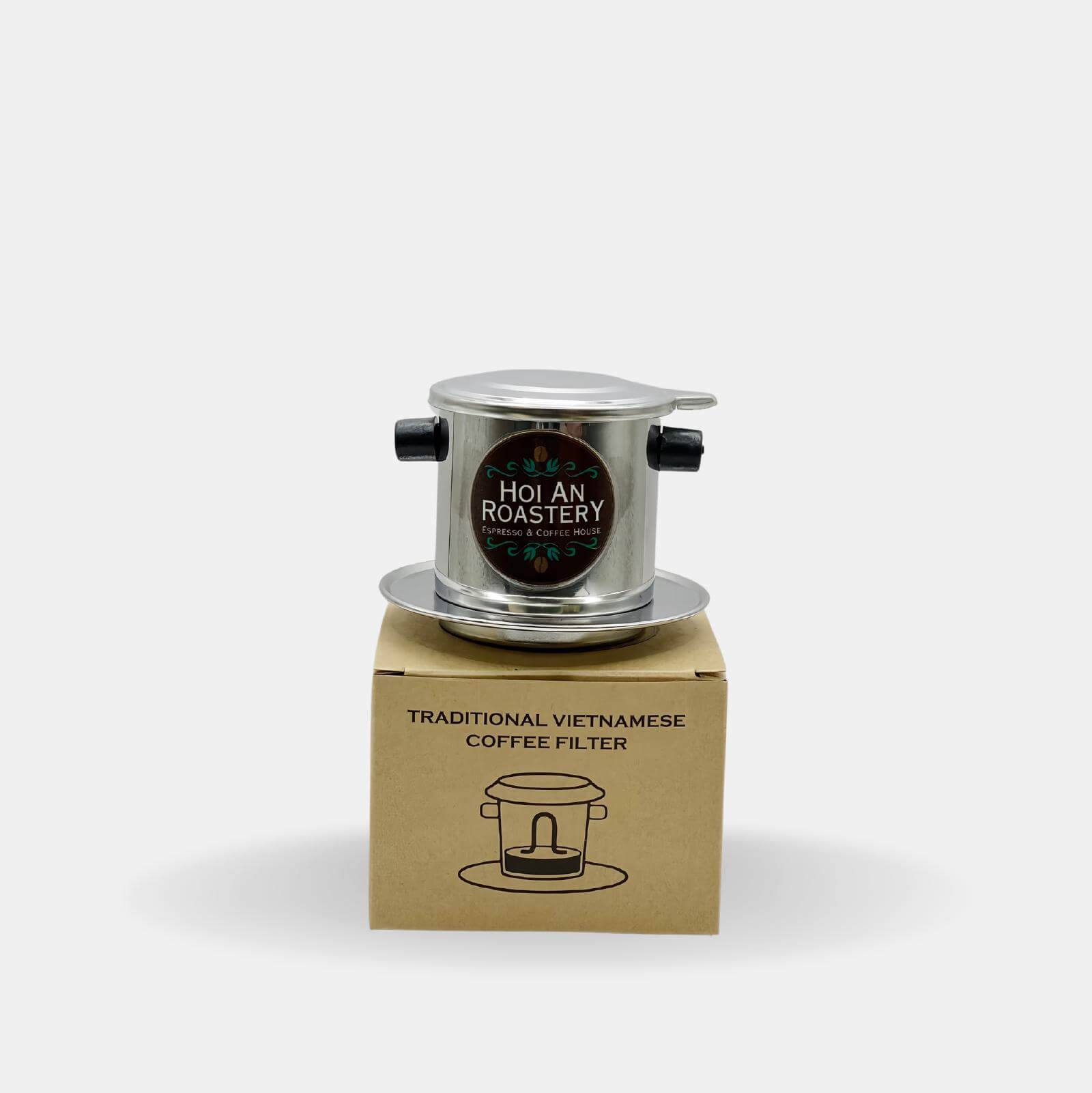 Vietnamesischer Phin-Kaffeefilter aus Edelstahl