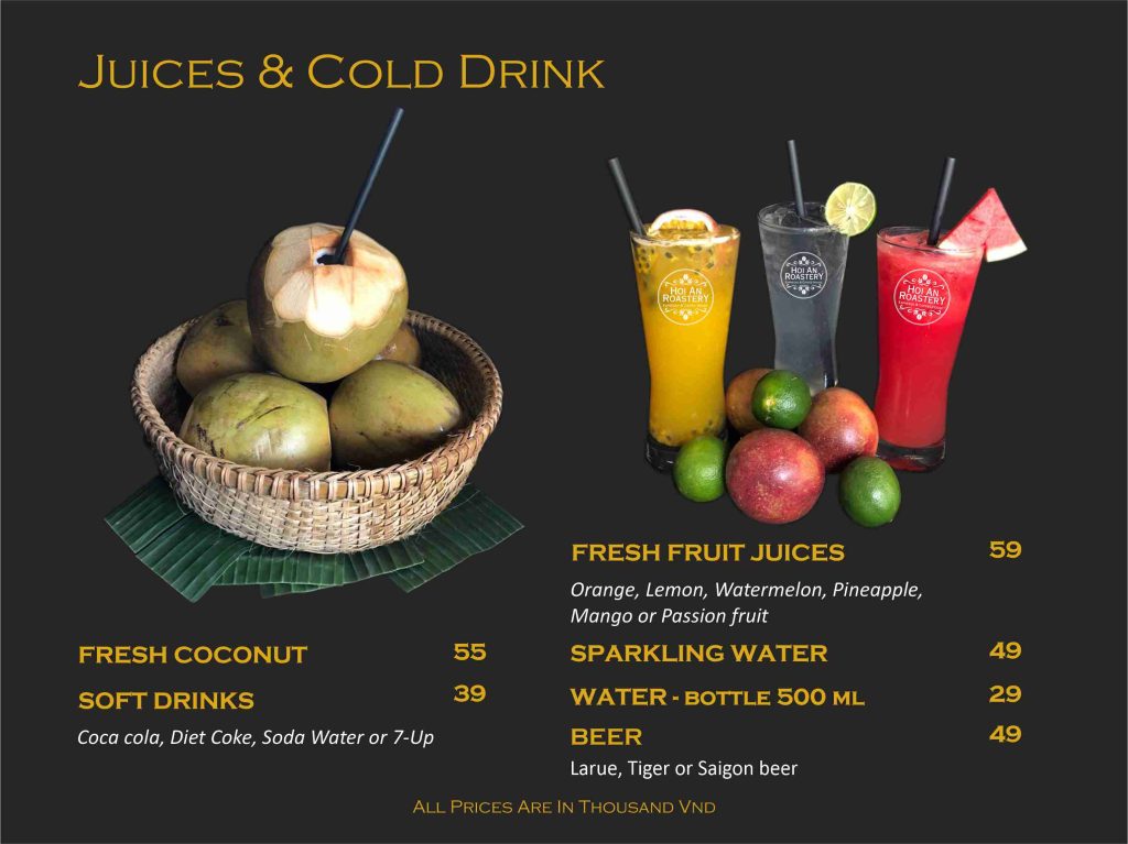 Juices & Cold Drink